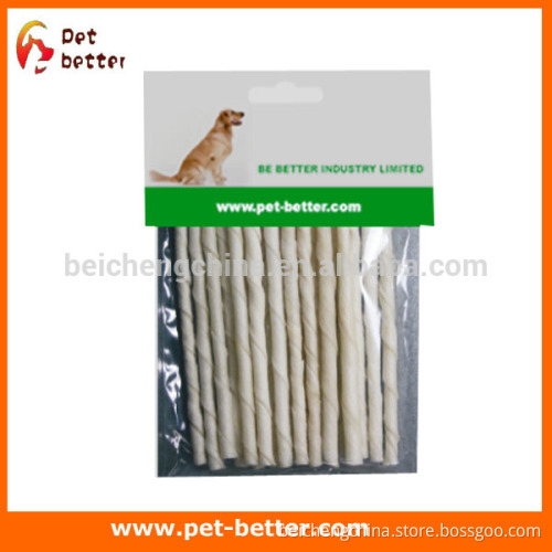 White Bleached Twist Stick
